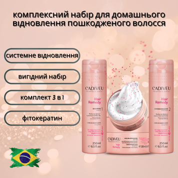 Hair Remedy HomeCare &mdash; Набір для відновлення волосся HR00006 фото