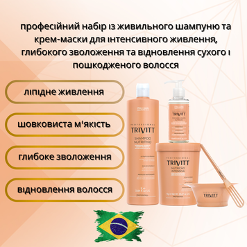 Trivitt Nutrition Professional Kit &mdash; Професійний набір для інтенсивного живлення волосся TRIVPRF фото